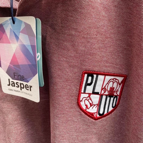 Rare Disney Pluto polo shirt from Tokyo men’s medium by fine jasper interfil - Picture 2 of 5